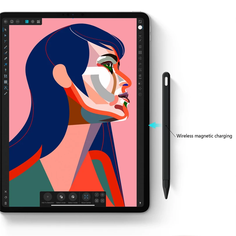 Эластичный Защитный силиконовый чехол для Apple Pencil 2 Tablet Touch универсальный стилус для экрана S30