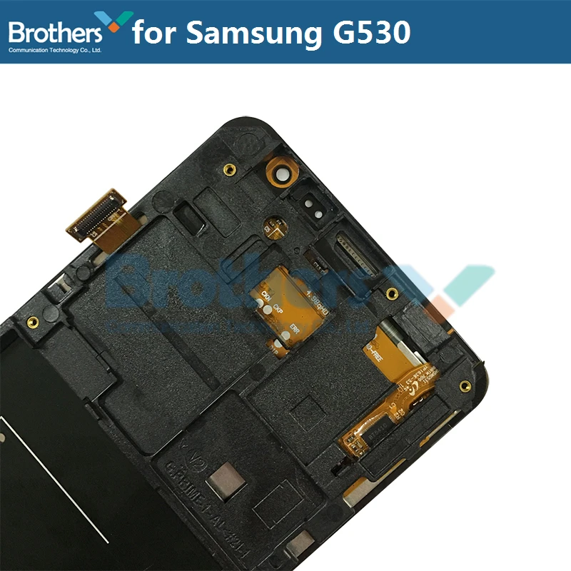 Для Samsung Galaxy Grand Prime G530 ЖК дисплей с рамкой G530F SM G530H экран сенсорный дигитайзер в