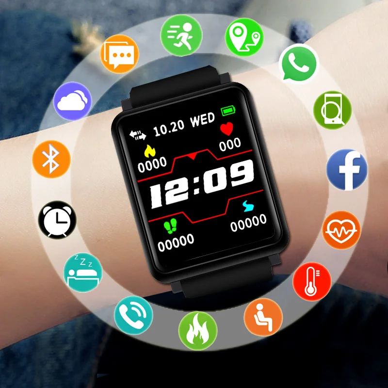 

Sport Digital Watch Women Ladies Remote Camera Wrist watch Female IP67 Waterproof Digital Clock For Android IOS relogio femenino