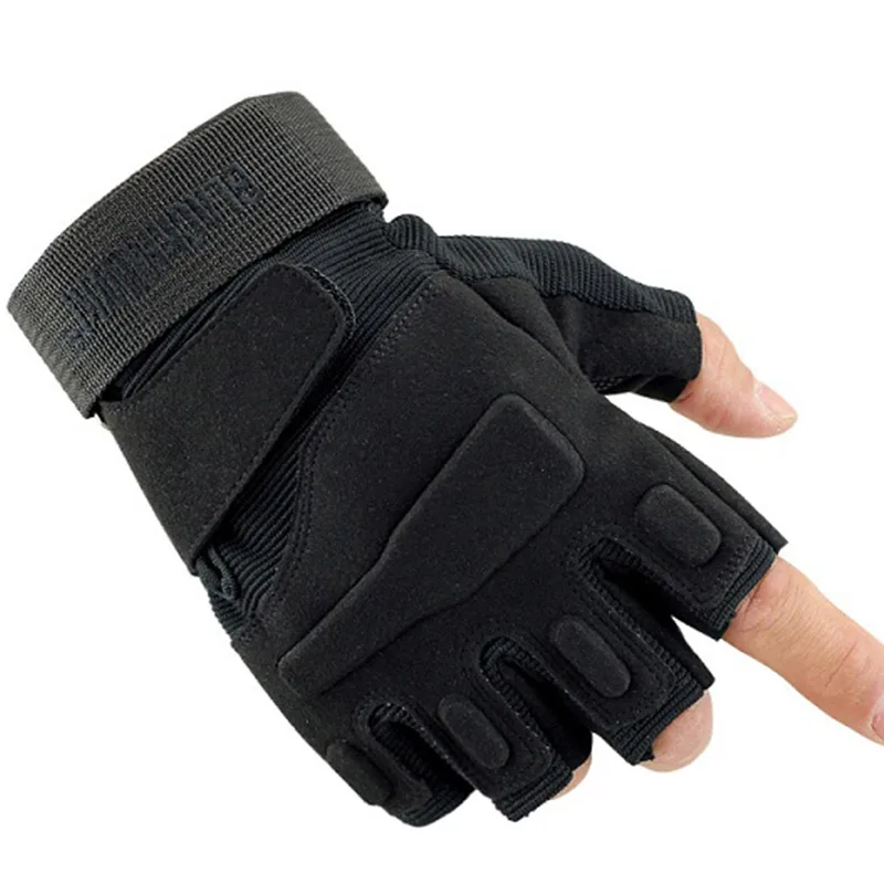 

US Army Tactical Fingerless Gloves Men Anti-Skid Half Finger Military Shooting Mittens Male SWAT Fighting Combat Glove