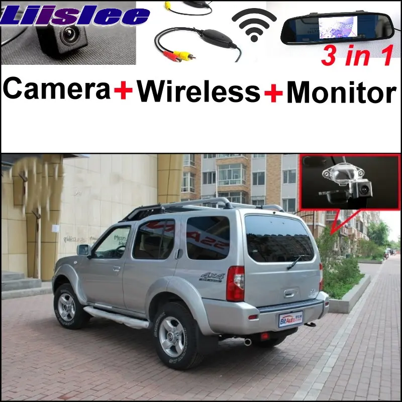 

Liislee Wireless Receiver + Mirror Monitor Easy DIY Parking System + 3 in1 Rear View Special Camera For Nissan Paladin 2005~2016