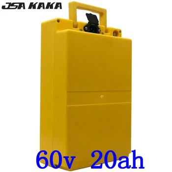 شراء60 V 20AH بطارية سكوتر كهربائي 60 V 20AH الكهربائية دراجة بطارية 60 V 20AH ليثيوم بطارية ل 60 V 1500 W 2000 W موتور