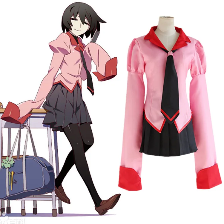 Oshino ougi косплей костюм в японском стиле аниме Последний сезон одежды маскарад/Mardi