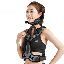 Medical orthosis Adult Head Neck Orthosis Surgery Thoracic Stent Fracture Fixation Rehabilitation Brace Cervical Traction adjustable shoulder abduction orthosis brace for shoulder fixation after operation free shipping