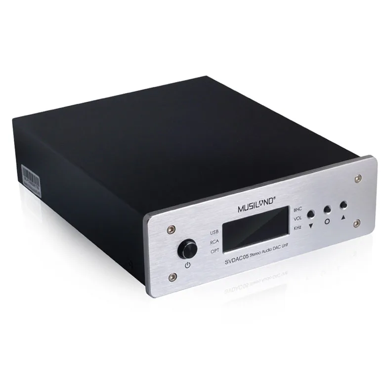 Original Musiland SVDAC05 stereo audio decoder USB sound card fiber