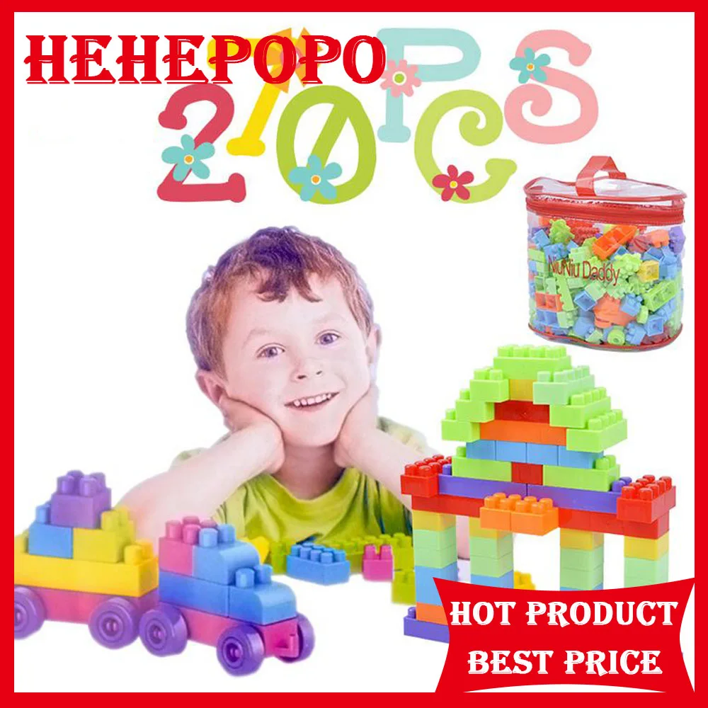 

270 PCS Big Size Educational Creative DIY Building Blocks Bricks Toys