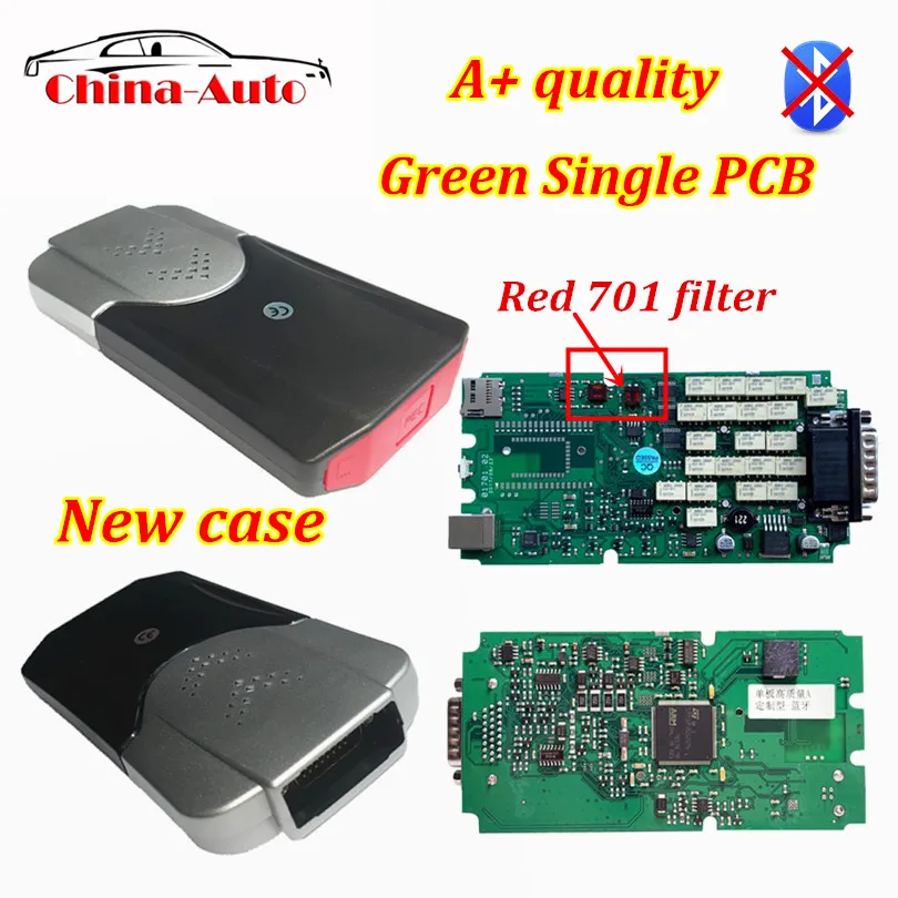 

A+ quality green single PCB board new design 2016.00 with Keygen obd2 scanner diagnostic tool for car truck
