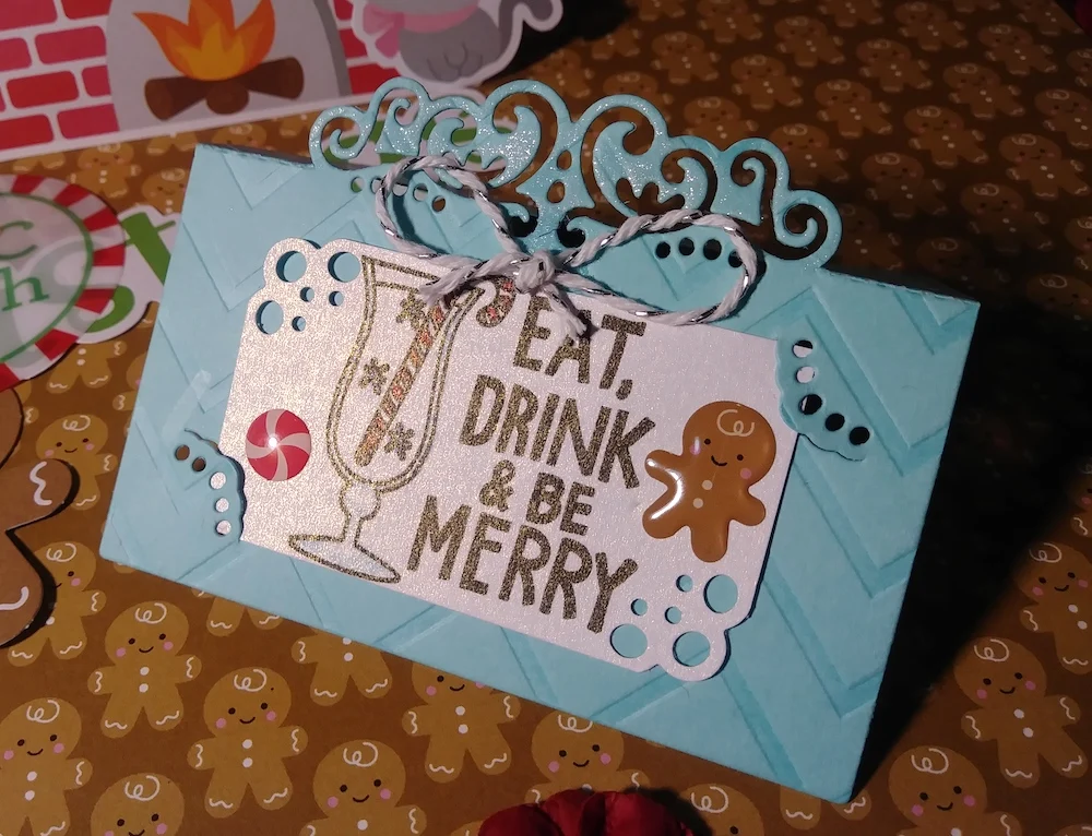 3D Caja de Metal Corte muere Stencil tarjeta de papel de Scrapbook Manualidades Hágalo usted mismo de grabación en relieve