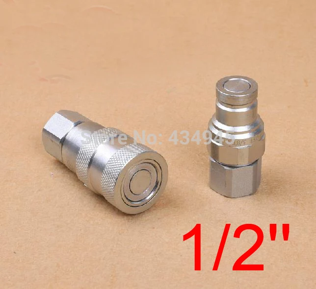 1/2'' inch hydraulic quick connector plane Flat Face Series Hydraulic