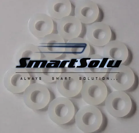 

Free shipping 50-pack 1/2" DN15 Silicone Gasket O-Ring Brass Fittings JTB1001