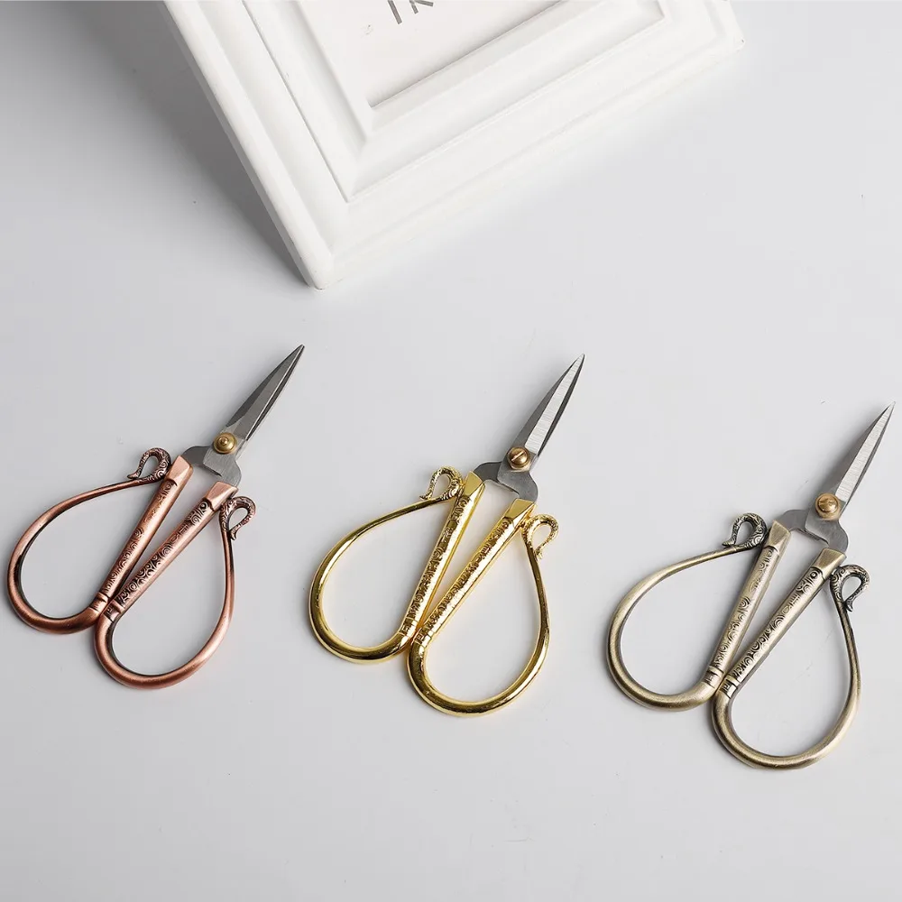 

Durable Stainless Steel Household Scissors Office Paper-cut Scissors Sharp Shears Students DIY Scissor Tool Jewelry Tools
