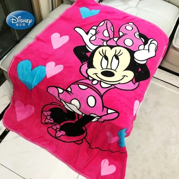 

Disney Cute Fuchsia Pink Super Soft Fleece Plush Blanket Throw Covers for Baby Girls Children on Bed Sofa Couch 117X152cm