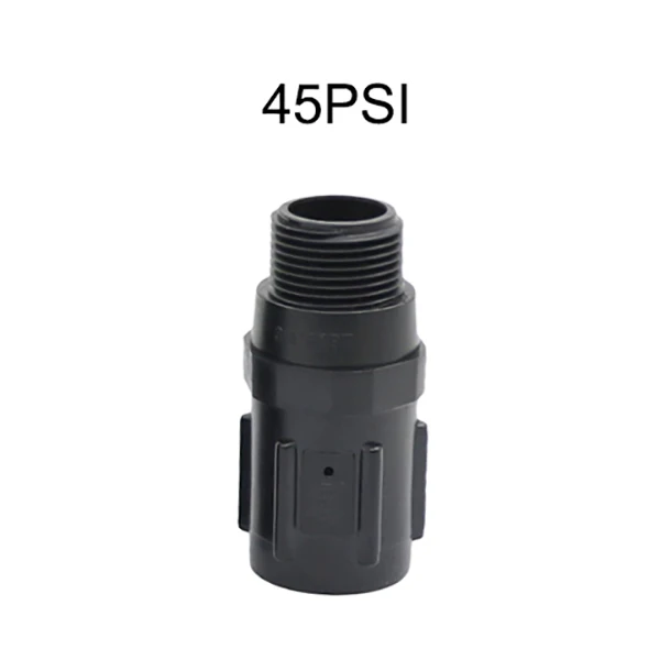 15PSI-45PSI предустановленные регуляторы давления с 3/" резьбой шланга FHT x MHT уменьшает входящее давление воды для садовой капельной системы 1 шт - Цвет: 45PSI