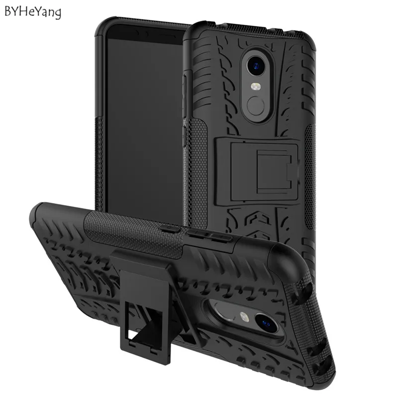 

BYHeYang Heavy Duty Armor Case for Xiaomi Redmi 5 Plus 5.99"Slim PC + Soft Rubber Phone Case For Xiaomi Redmi 5 Plus Hard Cover