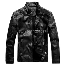 Весна осень новая мотоциклетная кожаная куртка мужская кожаная одежда мужская черная кожаная куртка высокого качества Байкерская кожаная куртка