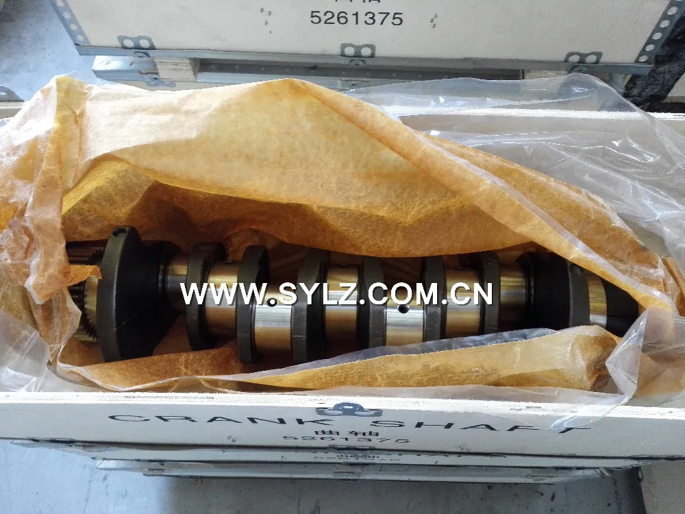 

ISF3.8 Diesel Engine crankshaft 5261375 high quality forging