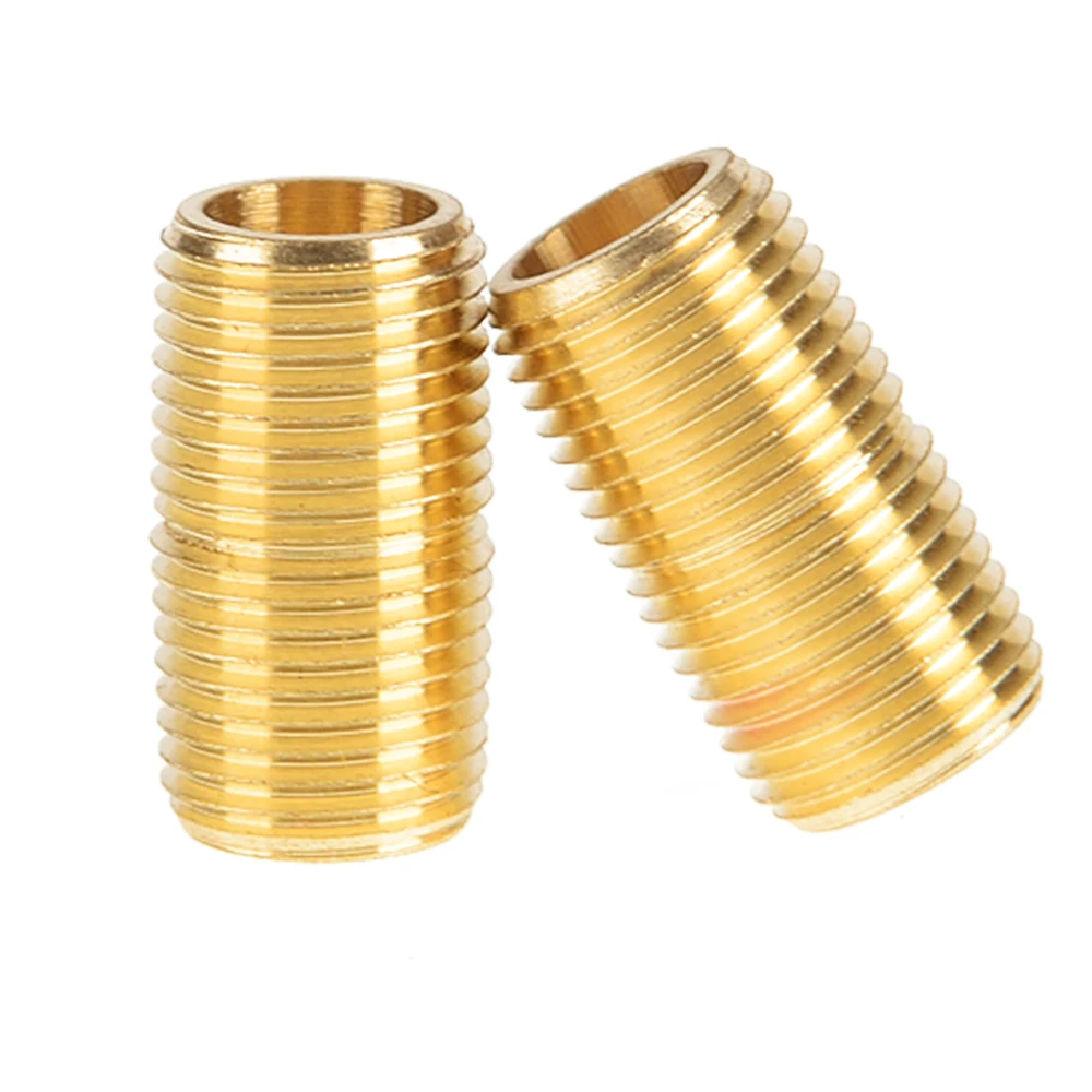 2 шт NPT наружная резьба 1/8 &quot1/4&quot 3/8 &quot1/2&quot латунные фитинги для труб с закрытой