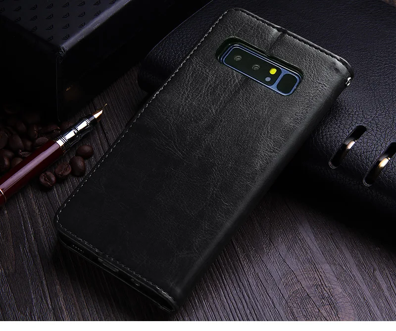Cover Case For Samsung Galaxt Note 8 Wallet Case (4)