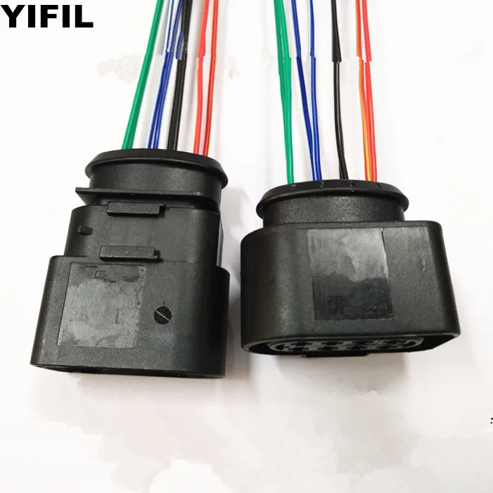 2/4/10sets/lot 8 Pin/Way Male Female Taillight Connector Front Bar