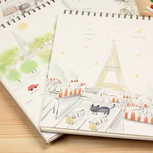 Эскиз книги для рисования граффити ручной работы спиральная страница толстые художественные принадлежности оптом A4 размер 50 листов 29*21,7*1,3 см