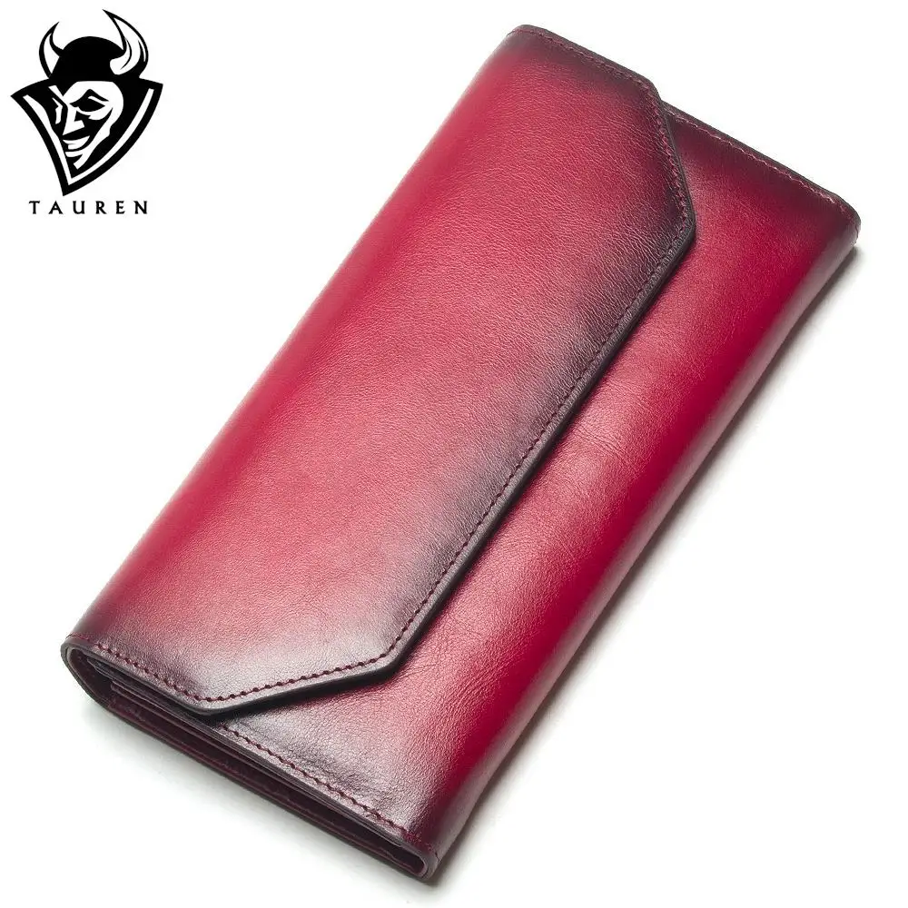 0 : Buy 2018 New Fashion Wallet Women Genuine Leather Wallet Vintage Brand Women ...