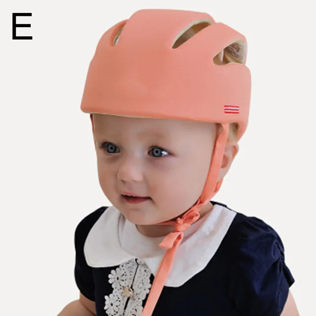 New Adjustable Baby Safety Cap Anti collision Protective Hat Learn To Walk Helmet Boys GirlSoft