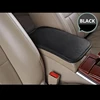 Voiture en cuir Accoudoir Couvre Universel Console centrale Auto Siège Accoudoirs Boîte Plaquettes Noir Accoudoir Rangement Protection Coussin ► Photo 2/4