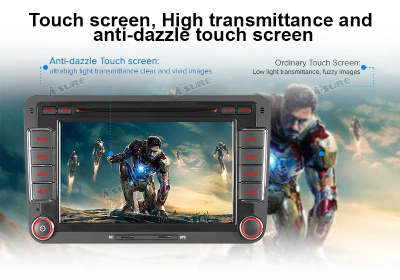 Sale A-Sure 2 Din Auto Radio GPS DVD Navigation For Volkswagen VW Golf/Polo/Tiguan/Passat/b7/b6/SEAT/leon/Skoda/Octavia Car Multimedi 11 Sale A-Sure 2 Din Auto Radio GPS DVD Navigation For Volkswagen VW Golf/Polo/Tiguan/Passat/b7/b6/SEAT/leon/Skoda/Octavia Car Multimedi 11