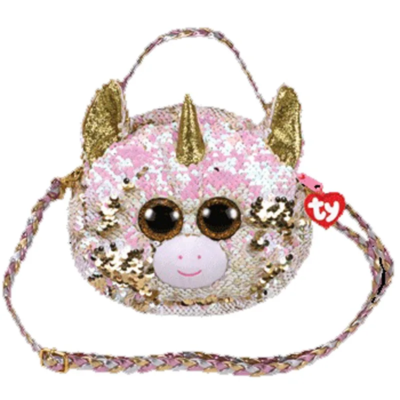

Ty Gear Sequin Backpack Fantasia The Unicorn Plush Toys 20cm Original Tag