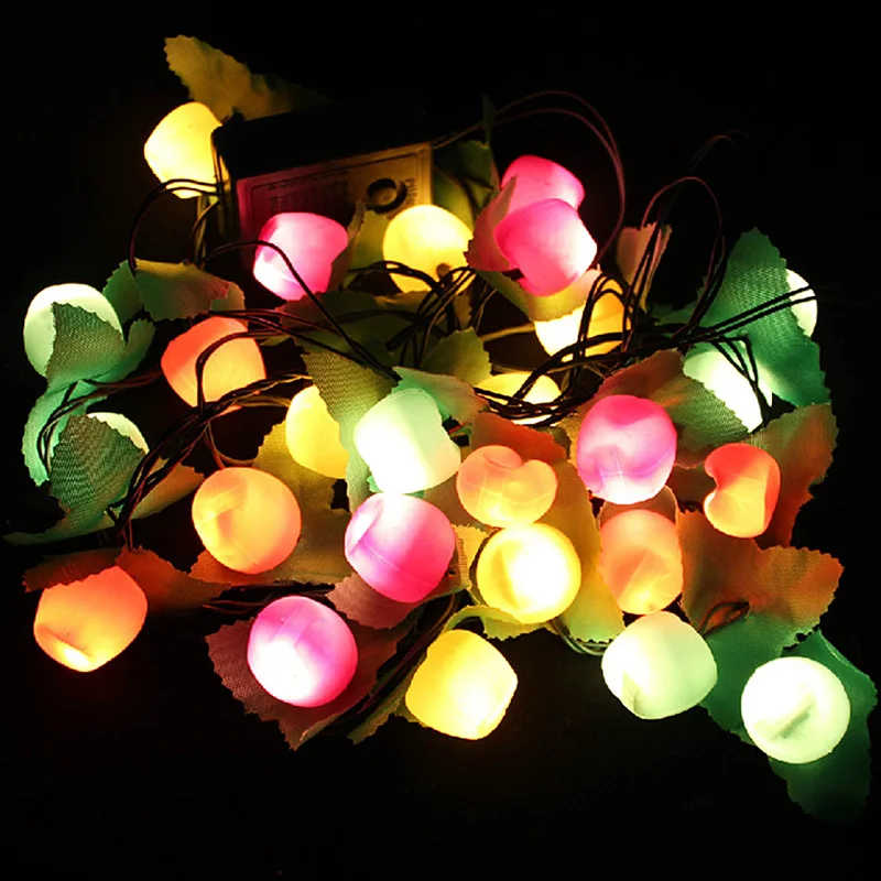 

LED Light Christmas Decoration Multicolor Lighting Changing Fruit Shape Christmas Light Balls For Xmas Tree Decoration Ornament