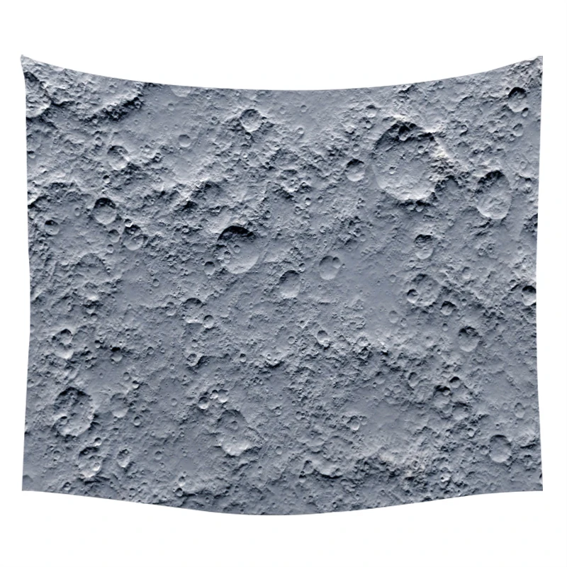 Гобелен с изображением планеты, Настенное подвесное одеяло с изображением Луны, волка, полиэстер, подгонянный, настенный, богемный, прекрасный, настенный гобелен из ткани - Цвет: GT36-11