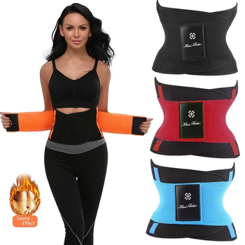 

Miss Moly Women Body Shaper Shaper Waist Trainer Slimming Belt Girdle Cincher Latex Tummy Neoprene Sauna Sweat Control