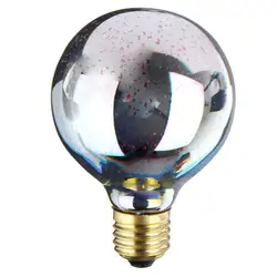 LED 3D фейерверк лампочки E27 4 Вт G80 многогранник Винтаж EDISON ЛАМПЫ Бар Декор Освещение лампада 420LM AC85-265V