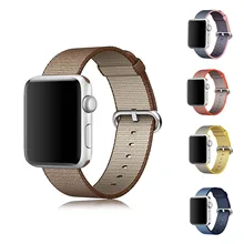 Newest Official2 Woven Nylon strap watch band For Apple Watch nylon 38mm 42 mm Wrist bracelet apple smart watch strap watchband