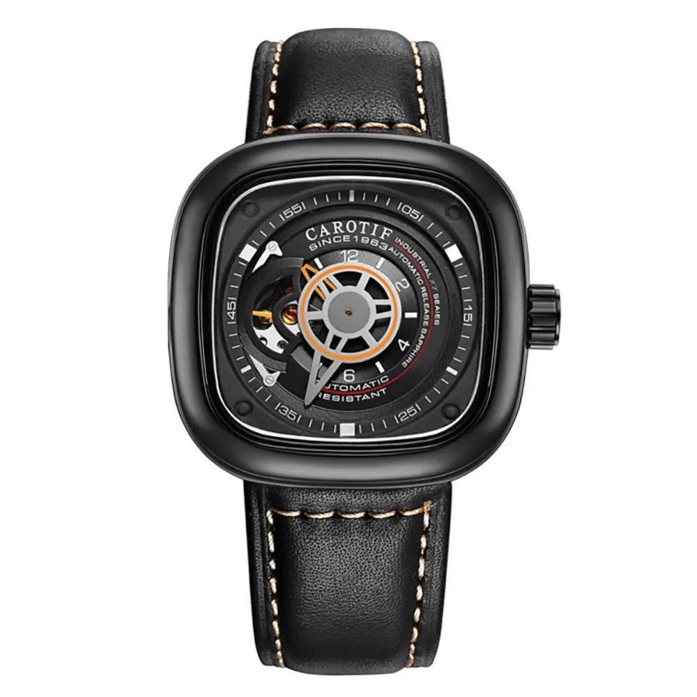 

Mechanical Mens Watches Relogio Luxury Masculino Top Brand Watch Superior Leather Business Watches Men Mechanical Wrist Watches