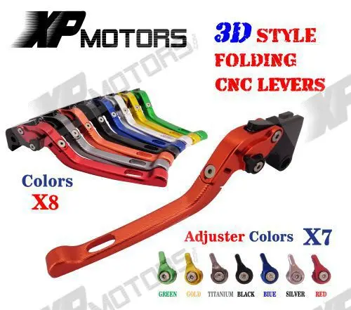 

CNC 3D Feel Folding Brake Clutch Levers For Ducati Streetfighter 848 2012-2014