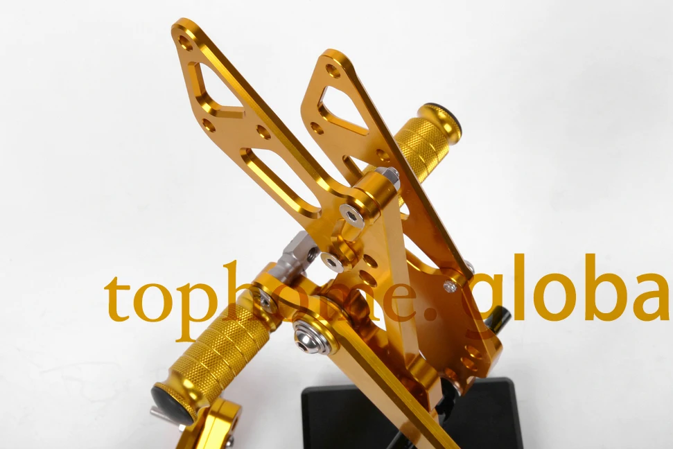 

Motorcycle Golden CNC Rearsets Foot Pegs Rear Set For Suzuki GSX1000R 2009-2014 2010 2011 2012 2013 motorcycle foot pegs