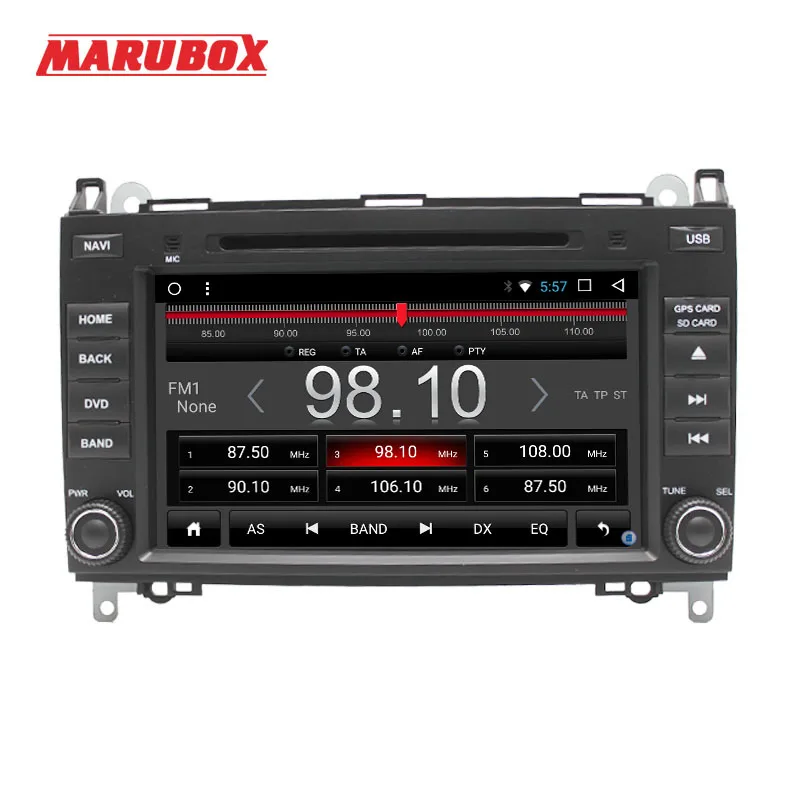 Sale MARUBOX Head Unit 2 Din Android 7.1 For Mercedes-benz B200 Vito 8 Inch GPS Navi Stereo Radio Car DVD Multimedia Player 8A906DT3 2