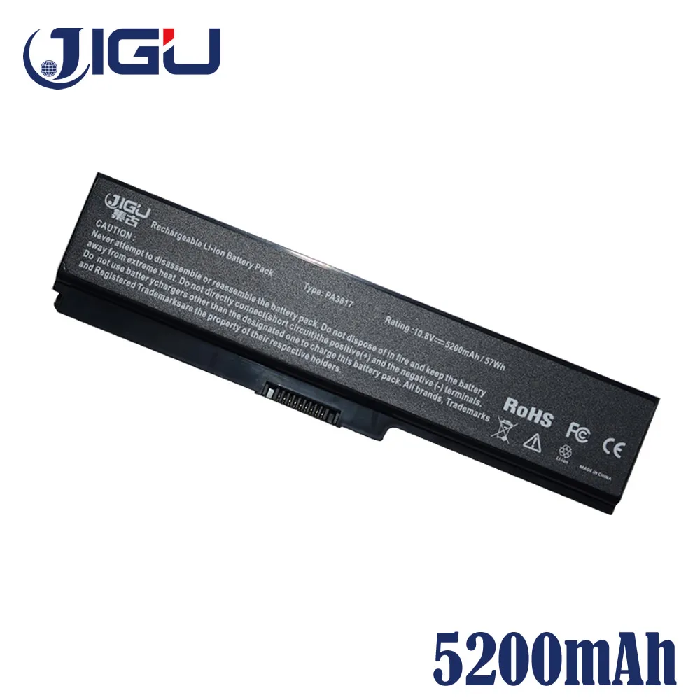 JIGU 6 Cells PA3817U-1BAS PA3817U-1BRS Laptop Battery For Toshiba Satellite L755 L735-13W L755-S5253 L770D L775 L750D L740 JIGU 6 Cells PA3817U-1BAS PA3817U-1BRS Laptop Battery For Toshiba Satellite L755 L735-13W L755-S5253 L770D L775 L750D L740