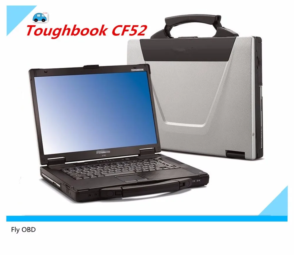 Для Panasonic CF-52 военный ноутбук Toughbook CF52 Диагностика ноутбук может работать для bmw icom a2 и mb star c3 c4/c5