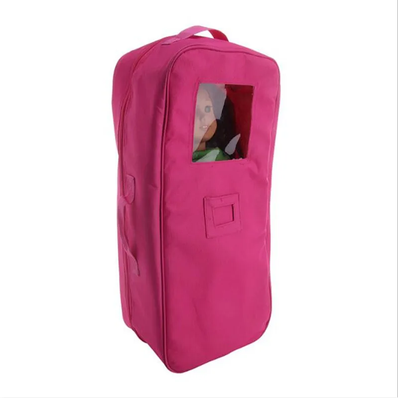 Born New Baby Fit 18 дюймов американская кукла аксессуары розовый синий красный фиолетовый сумки для девочек и мальчиков кукла для ребенка подарок на день рождения - Цвет: Q-112