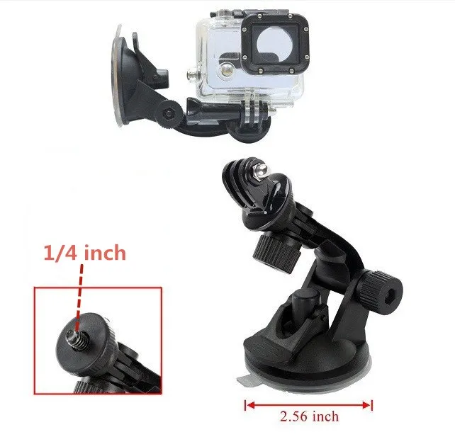 

Tripod Heads Sucker Holder Vehicle-mounted for Car GPS Camera DVR gopro