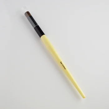 

1pcs New style High Quality Flawless BB Professionnel Wood Handle With Thick Horse Hair Flat Tip Eye Contour Makeup Brushes