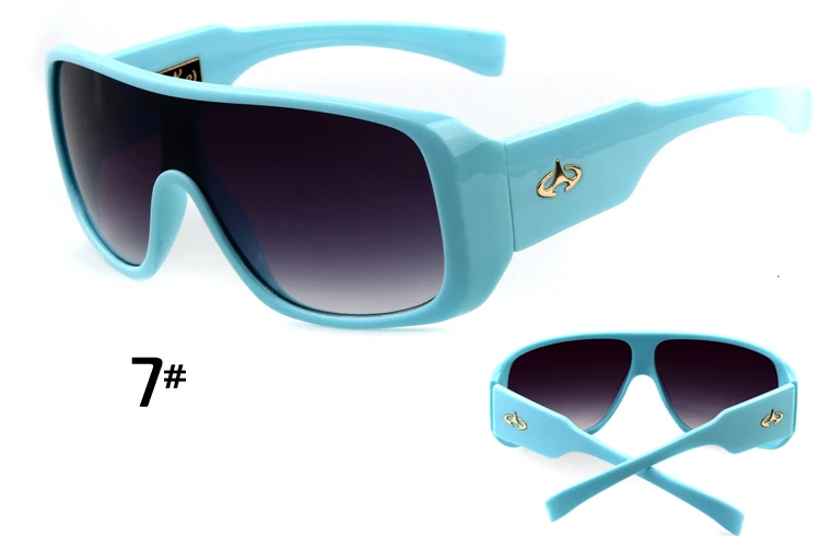 WHO CUTIE спортивная защита солнцезащитные очки мужские брендовые дизайнерские Классические Цельные Мужские квадратные солнцезащитные очки для вождения oculos OM283B - Цвет линз: C7