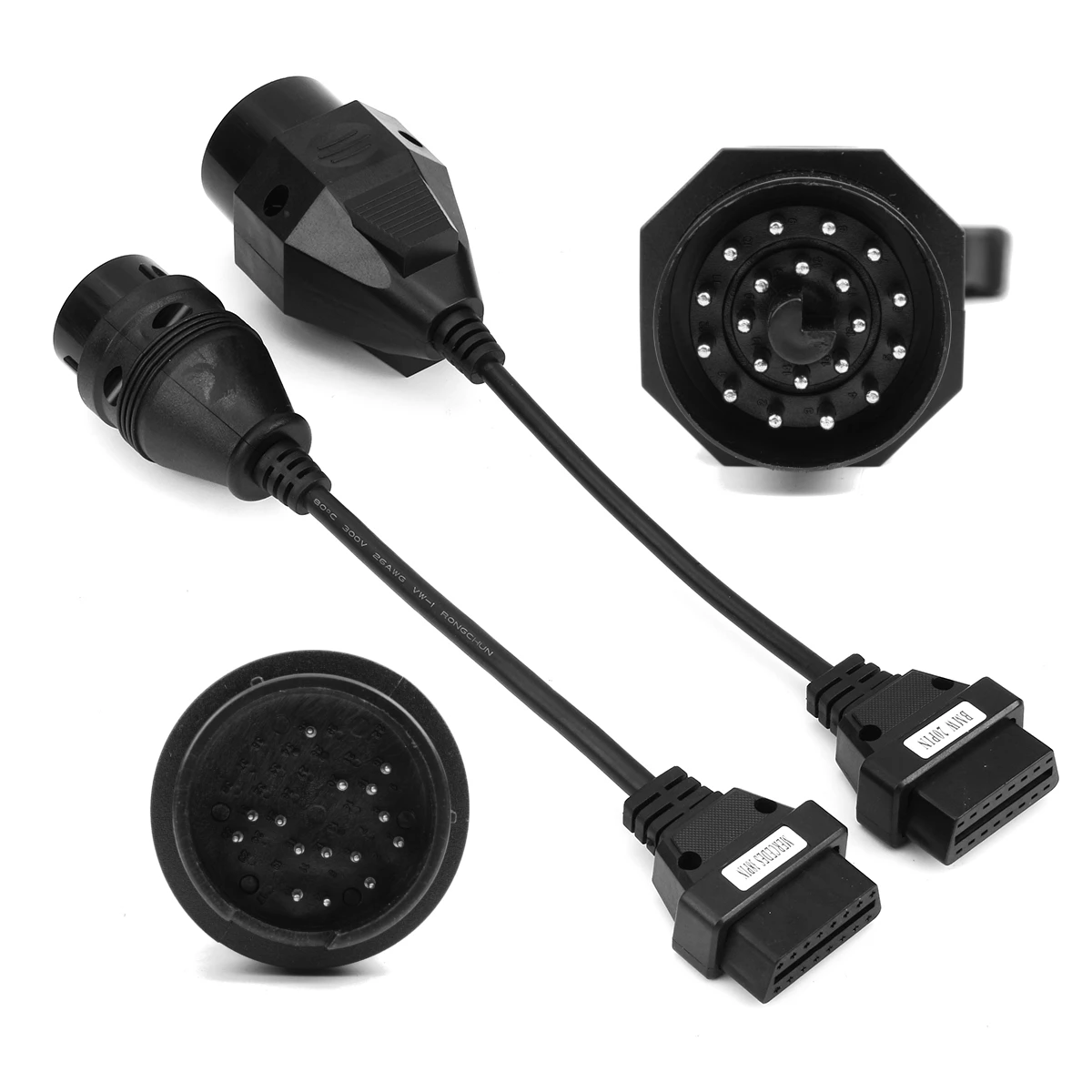 8PCS OBD2 II CDP Car Cables Adapter for Autocom CDP Pro Car Diagnostic Scanner