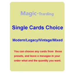 Одна волшебная, выбор торговых карт черная гильзовая бумага волшебная, каждая торговая карта, сбор, извлечение земли, двойные земли