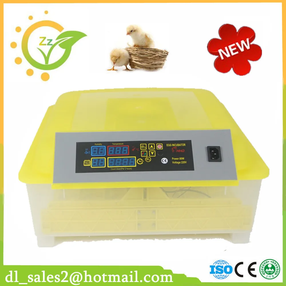 

Full automatic egg incubator for home use 48 chicken eggs more than 96% hatching rate CE approved