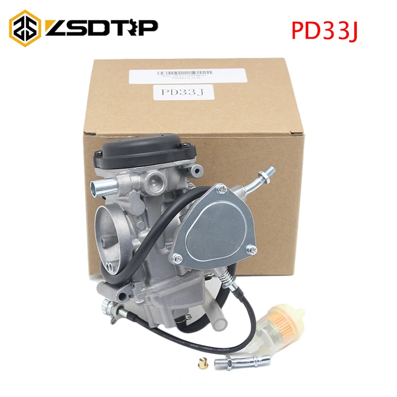 ZSDTRP 33 мм PD33J карбюратор мотоцикла в сборе Carb для 2001-2012 Big Bear 400 для Yamaha YFM350 YFM400 2x4 4x4 YFM450 4X4