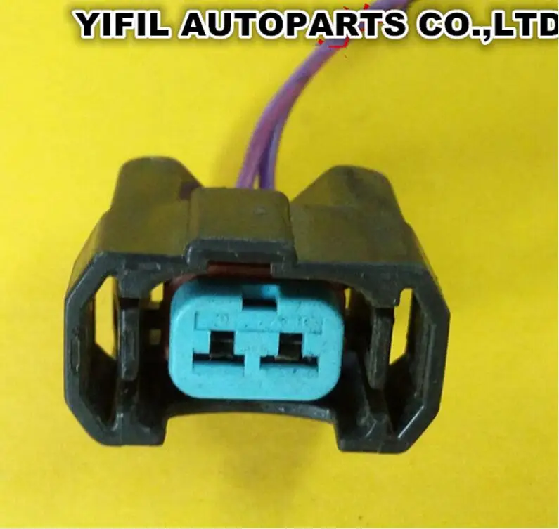 10 шт./лот 2 Pin/Way Female NH1 OBD2 топливный инжектор Электрический разъем розетка с