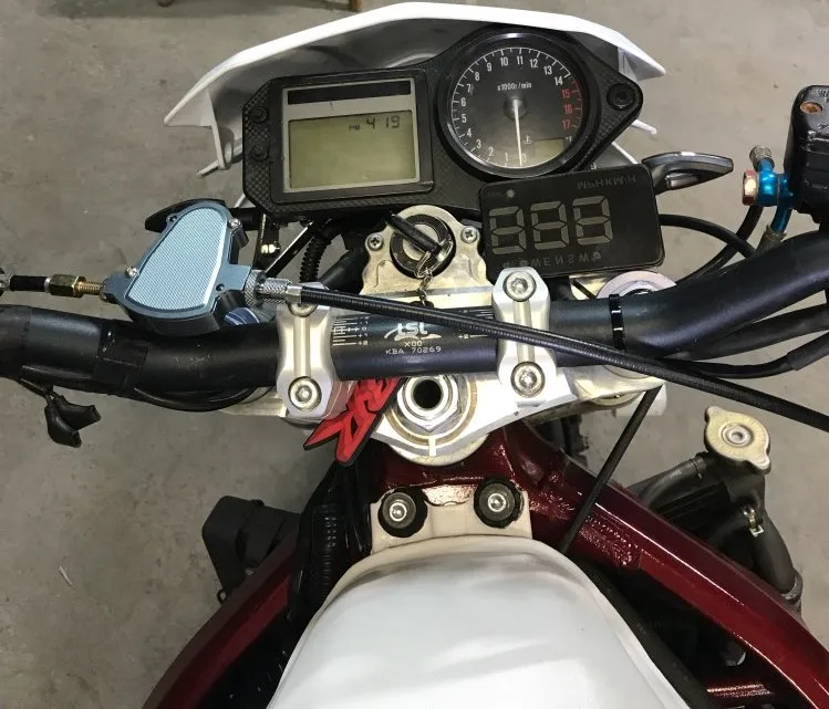 Моту-для Honda Yamaha Suzuki Kawasaki Ducati Triumph CNC Универсальный трюк клатч легко тяните кабель системы мотоциклы грязи велосипед